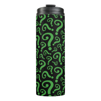 Green Question Mark Thermal Tumbler
