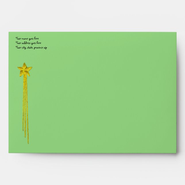 Green Rabbit Envelopes (Front)