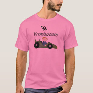 Green Race Car Vroom Tshirts and Gifts