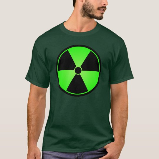 Green Radiation Symbol T-Shirt