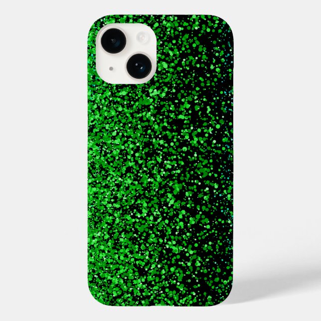 Green raster 2 sides 01.b Black BG Case-Mate iPhone Case (Back)