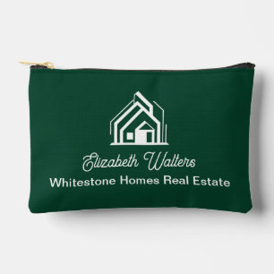 Green Real Estate Company Customised Realtor Accessory Pouch