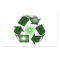 Green Recycle Logo Sticker