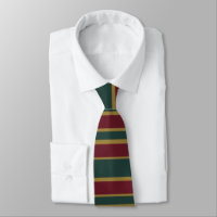 Green Red And Gold Christmas Candy Stripes