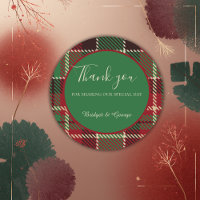 green red black scottish celtic tartan wedding