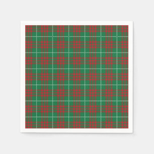 Green & Red Plaid Napkins