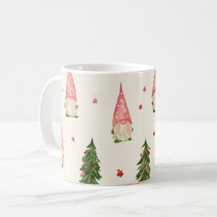 Green Red White Candy Canes Coffee Mug
