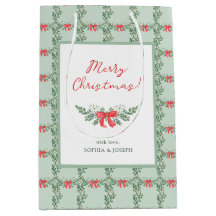 Green Retro Holiday Pattern