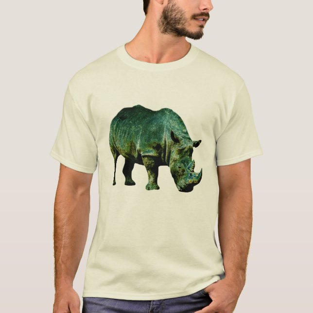 Green Rhino T-shirt (Front)