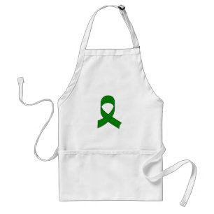 Green Ribbon Drawing Standard Apron