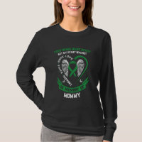 Green Ribbon In Memory of Mummy Kidney Disease Awa