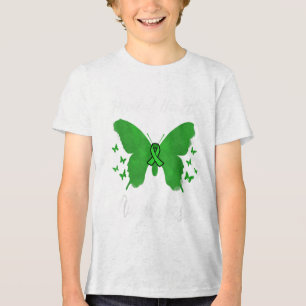 Green Ribbon Mental Health Awareness _1 Tri-Blend Shirt