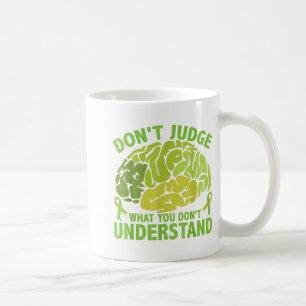 Green Ribbon Mental Health Awareness Coffee Mug