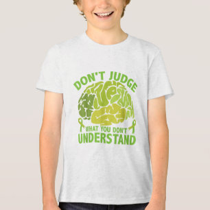 Green Ribbon Mental Health Awareness Tri-Blend Shirt