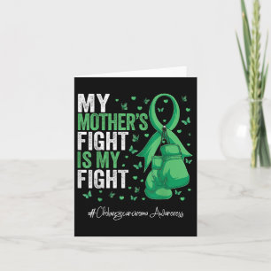 Green Ribbon Mother Cholangiocarcinoma Awareness Card