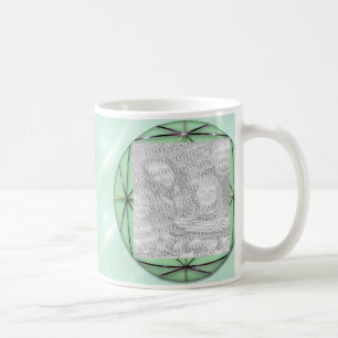 Green Ribbon Mug Template