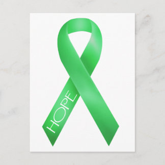 Green Ribbon Postcard