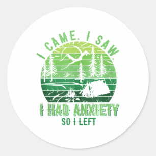 Green Ribbon Warrior & Supporters - Mental Hea Classic Round Sticker