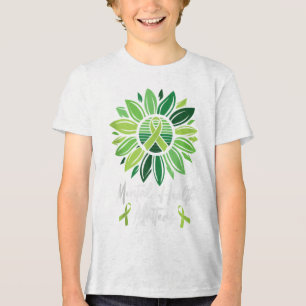 Green Ribbon Warrior & Supporters - Mental Hea Tri-Blend Shirt