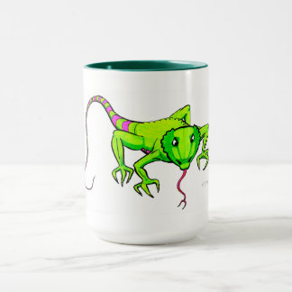 Green Ringo Lizard Mug