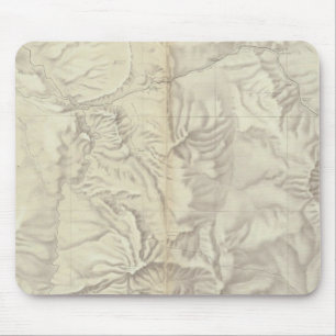 Green River Basin Topographical Mouse Mat