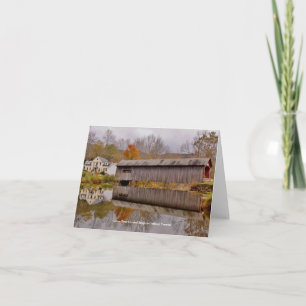 Green River Covered Bridge - Guilford, Vermont Card
