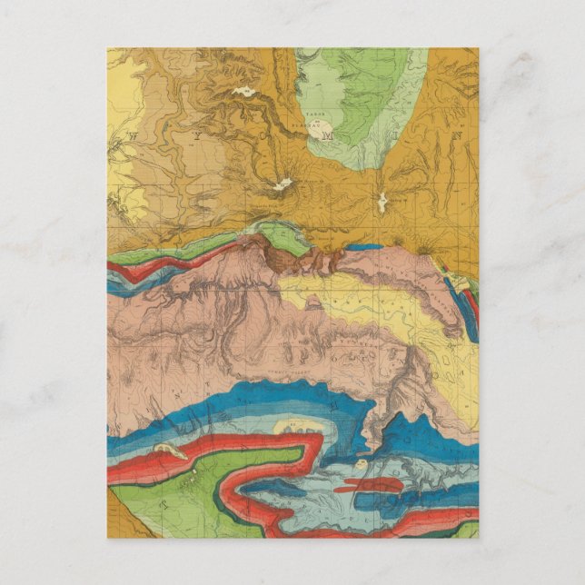 Green River from the Union Pacific Rail Road Postcard (Front)