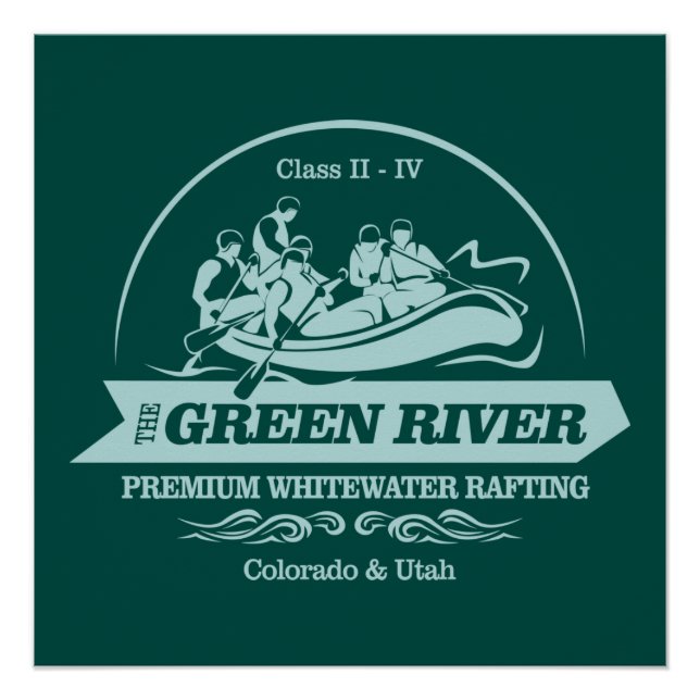 Green River (rafting2) Poster (Front)