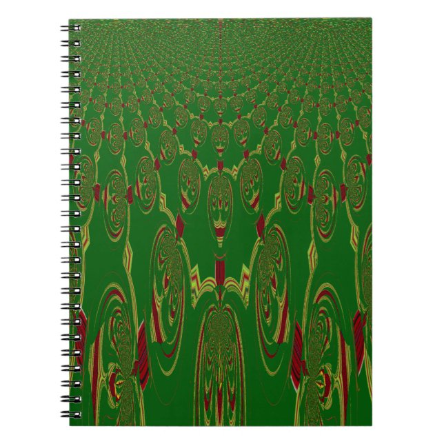 Green Robots Notebook (Front)