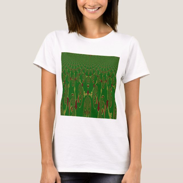 Green Robots T-Shirt (Front)