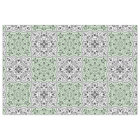 Green Rococo Pattern Flourish