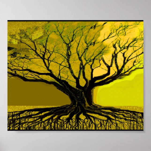 Green Roots Poster (Front)