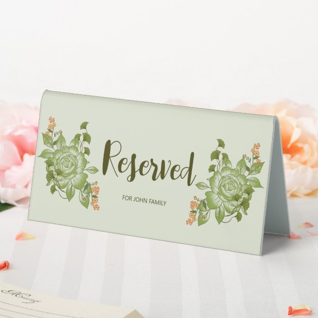Green Rose Floral Wedding Theme (In SItu (Wedding))