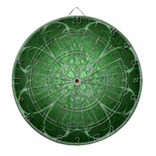 Green Rosetta Dartboard