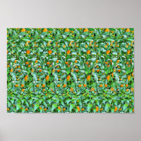 Green rows - Hidden 3D print