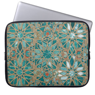 green royal laptop sleeve