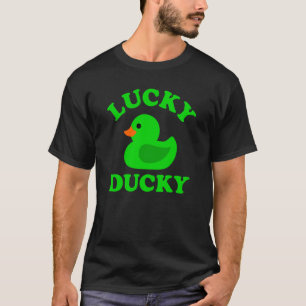 Green Rubber Duck Lucky Ducky Quack St Patricks Da T-Shirt
