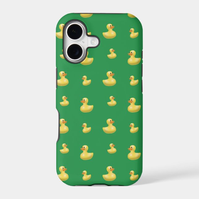 Green rubber duck pattern (Back)