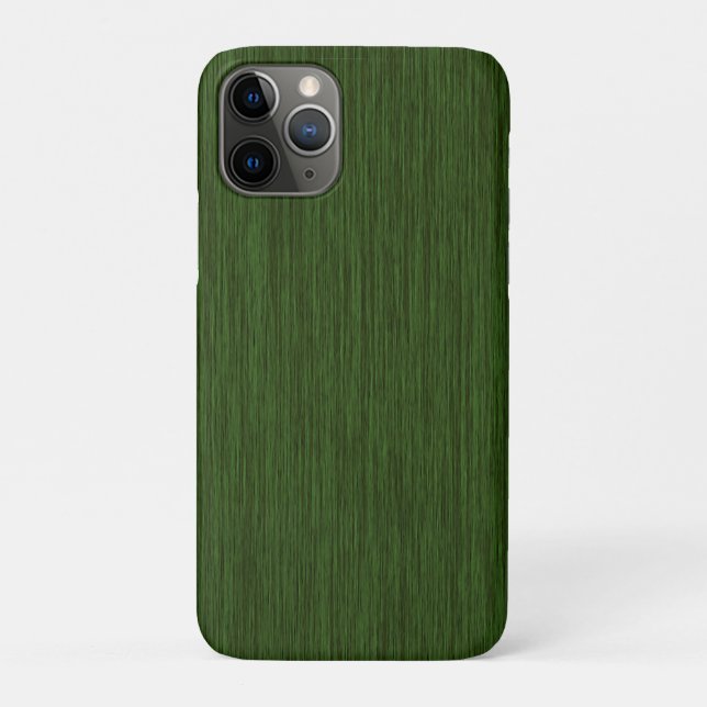 Green Rustic Grainy Wood Background Case-Mate iPhone Case (Back)