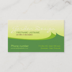 Green Sails Business Card