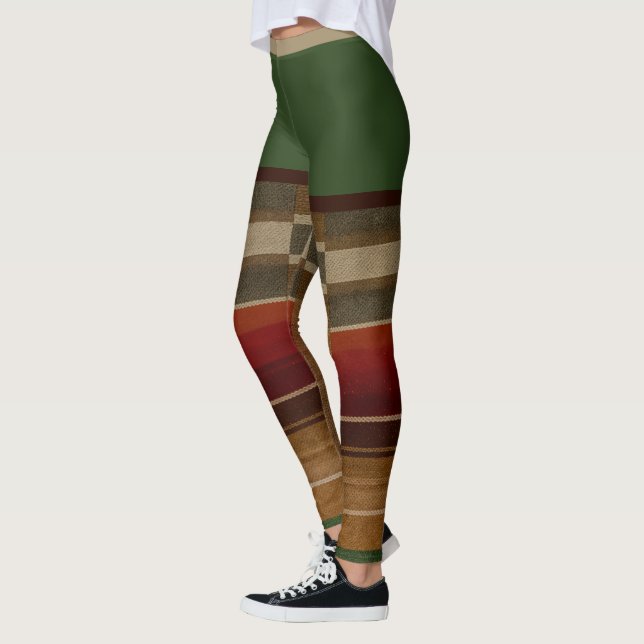 "GREEN SALSA" - ACTIVEWEAR LEGGINGS (Left)
