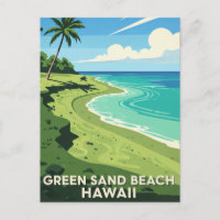 Green Sand Beach Hawaii Travel