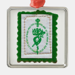 Green Scapular Ornament