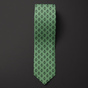 Green Science Microscope Tie