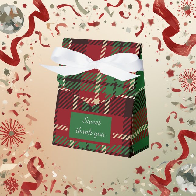 green scottish country wedding favour box (Creator Uploaded)