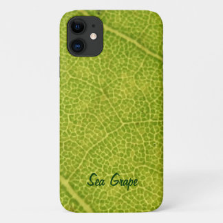 Green Sea Grape Leaf iPhone 11 Case