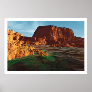 Green Sea Poster