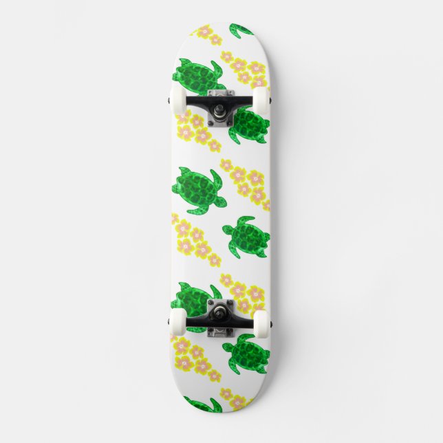 Green Sea Turltes Skateboard (Front)
