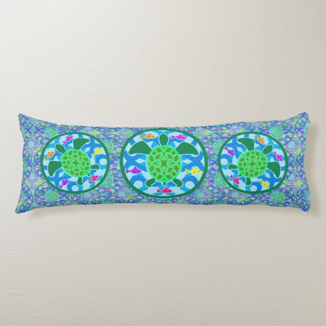 Green Sea Turtle Body Cushion (Front)