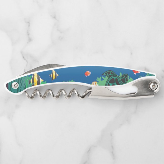 Green Sea Turtle Corkscrew (Back)